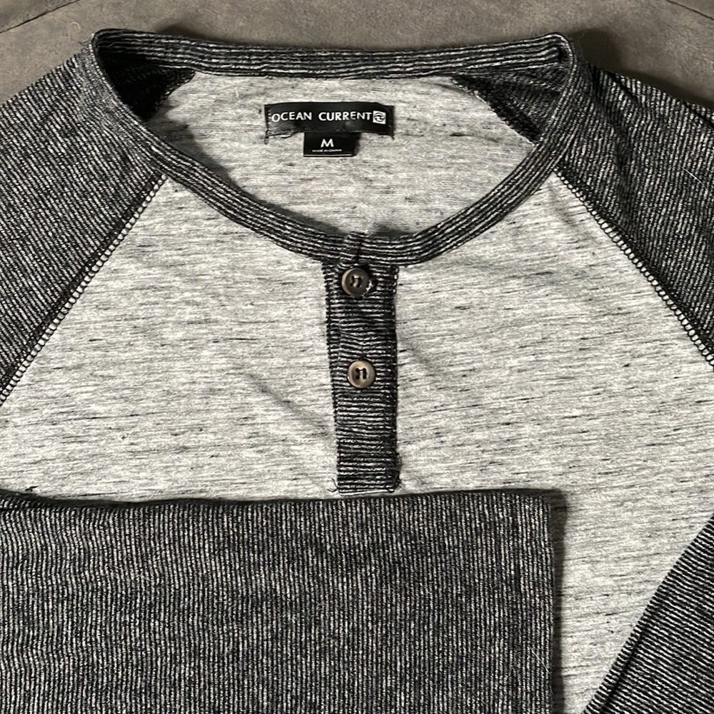 Free with purchase - Baseball Long Sleeve T-shirt - Grey - Picture 2 of 3